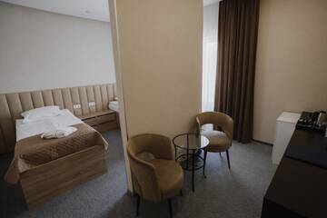 Фото номера Двухместный номер с 2 отдельными кроватями Отель Sleepers Avia Hotel DME г. Домодедово 9