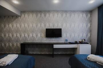 Фото номера Двухместный номер с 2 отдельными кроватями Отель Sleepers Avia Hotel DME г. Домодедово 8