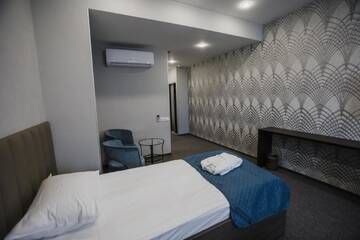 Фото номера Двухместный номер с 2 отдельными кроватями Отель Sleepers Avia Hotel DME г. Домодедово 7