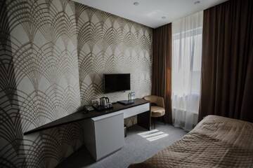 Фото номера Двухместный номер с 1 кроватью Отель Sleepers Avia Hotel DME г. Домодедово 9