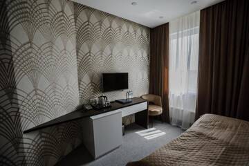 Фото номера Двухместный номер с 1 кроватью Отель Sleepers Avia Hotel DME г. Домодедово 13